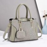 Elegant Women’s Handbag with Shoulder Strap & Mini Pouch - Image 3