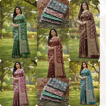 Elegant Soft Cotton Printed Saree for Women – Premium Floral Design